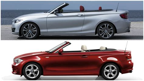 Photo Comparison: BMW 2 Series Convertible vs 1 Series Convertible - autoevolution