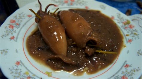 Resepi Sotong Sumbat Bakar - Resep Masakan Khas