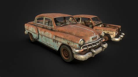 Old Rusty Car 2020 (17K Followers!) - Download Free 3D model by Renafox (@kryik1023) [e024443 ...