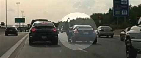 Dash-Cam Video Shows Alleged Road Rage Accident on Arizona Highway - ABC News