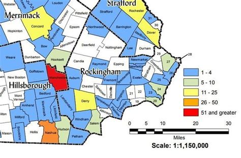 Map Of Southern Nh Towns - Big Bus Tour Map