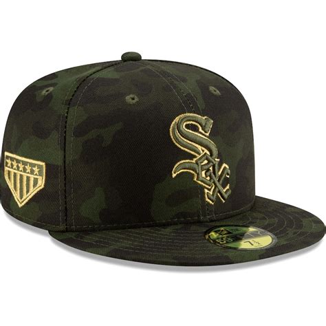 Chicago White Sox New Era MLB Armed Forces Day On-Field 59FIFTY Fitted Hat - Camo