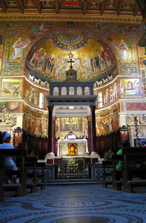 The Apse Mosaic at Santa Maria in Trastevere, 1291