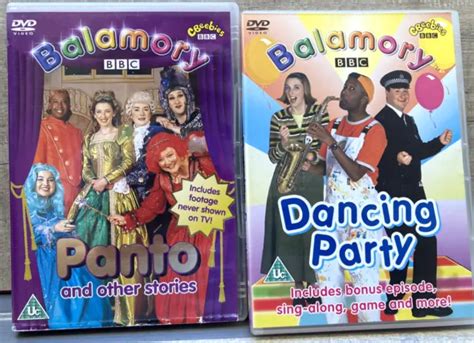 BALAMORY 2X DVD Mixed BUNDLE Dancing Party Cinderella PANTO Other Stories Cbeebi £8.99 - PicClick UK