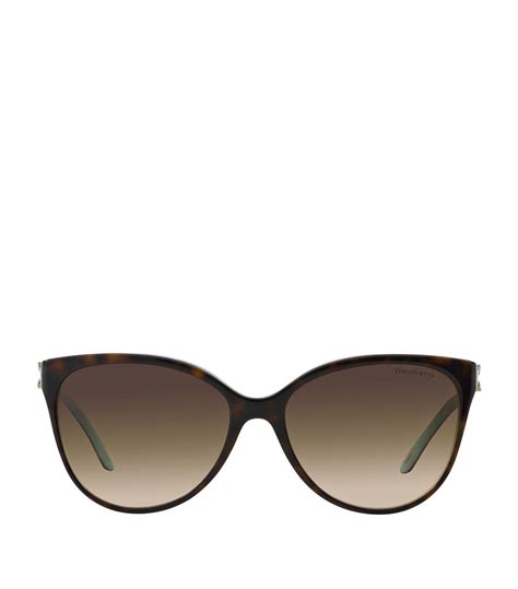 Lyst - Tiffany & Co. Cat Eye Sunglasses in Brown