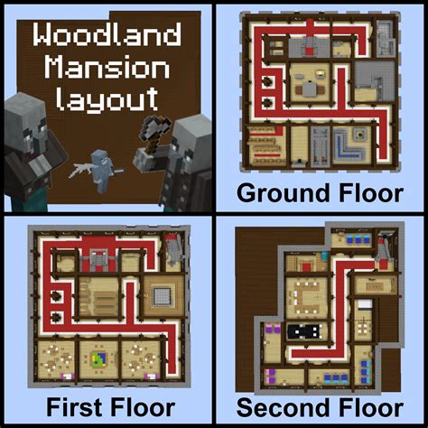 Minecraft Mansion Blueprints