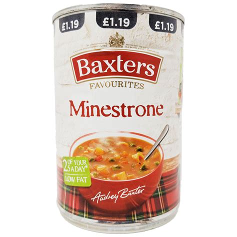 Baxter's Minestrone Soup 400g – Blighty's British Store