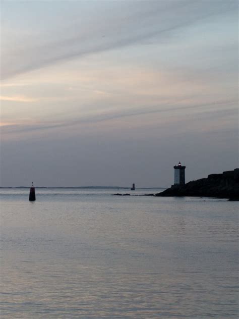 françois bry — Lighthouse at Pointe Saint-Barbe, Le Conquet,...