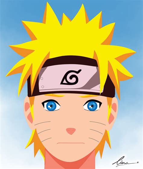 Uzumaki Naruto face by lina-lin-lin on DeviantArt