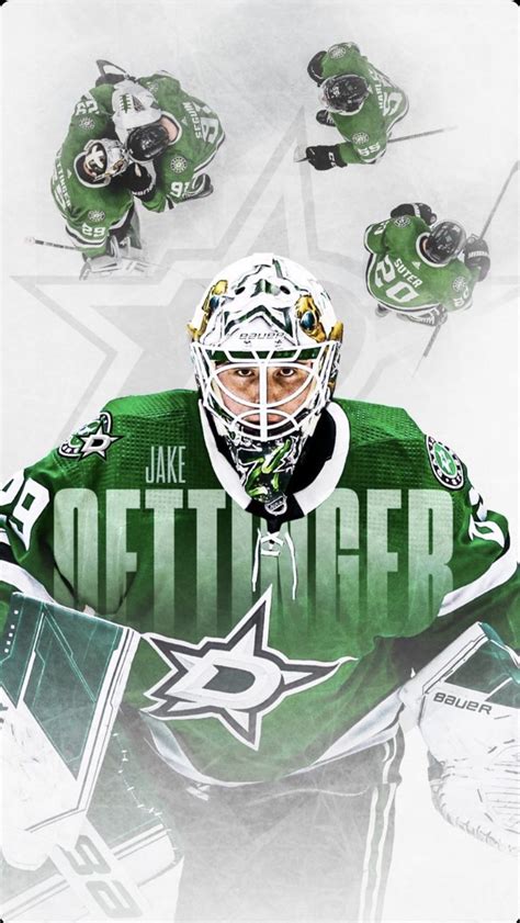 Jake Oettinger Wallpaper | Dallas stars hockey, Stars hockey, Hockey pictures