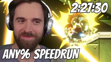 Super Mario Bros. Wonder any% Speedrun in 2 Hours and 27 Minutes - Drones