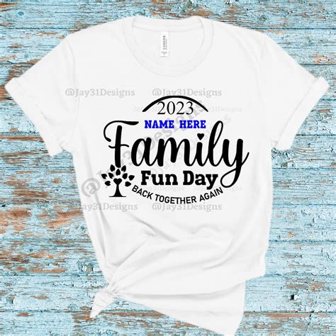 Family Fun Day Svg Back Together Again Svg Reunion Svg - Etsy