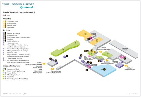 Gatwick Airport Gate Map