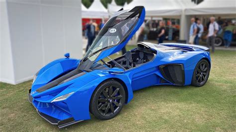 New 2022 Delage D12 Hypercar feat. 7.6L hybrid V12 Engine | Start Up, Revs & Driving @ Fos ...