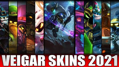 ALL VEIGAR SKINS 2021 - Including Astronaut Veigar Skin Spotlight ...