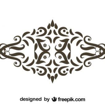 Filigree Pattern Vector at GetDrawings | Free download