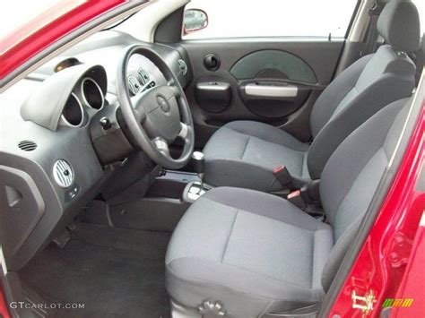 Charcoal Interior 2006 Chevrolet Aveo LT Sedan Photo #46319496 | GTCarLot.com