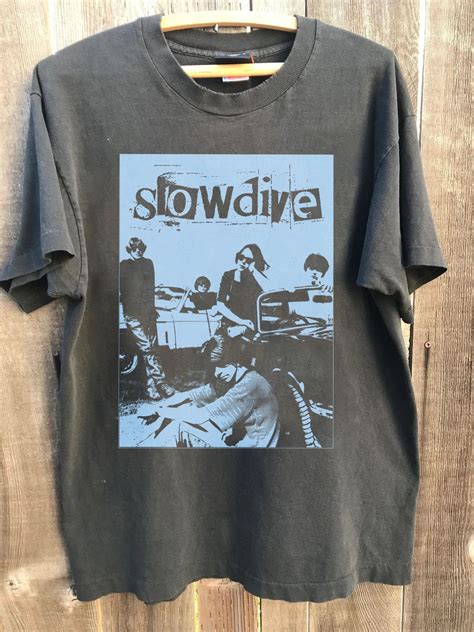 Slowdive Shirt Slowdive Band Music Shirt Slowdive Souvlaki - Etsy in 2023 | Vintage band t ...