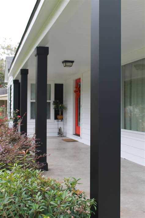 10+ Black Columns On Front Porch – HomeDecorish