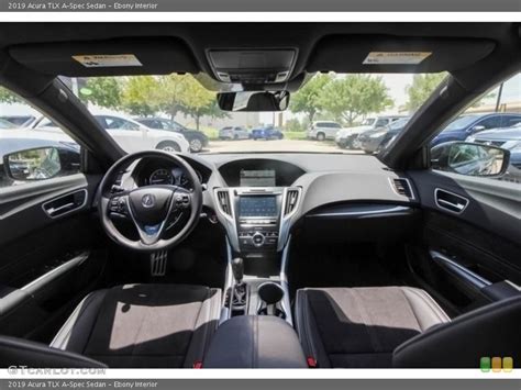 Ebony Interior Dashboard for the 2019 Acura TLX A-Spec Sedan #128325298 ...