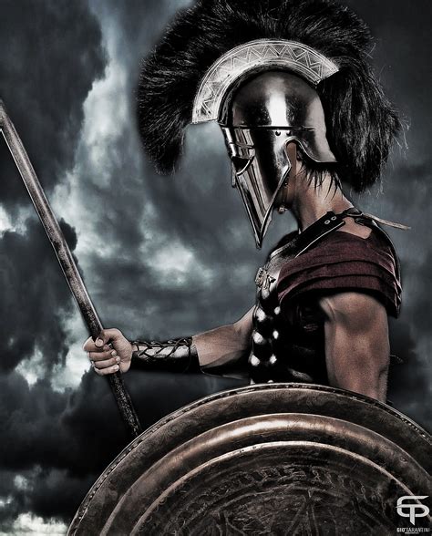 Ancient Spartan Warriors Art