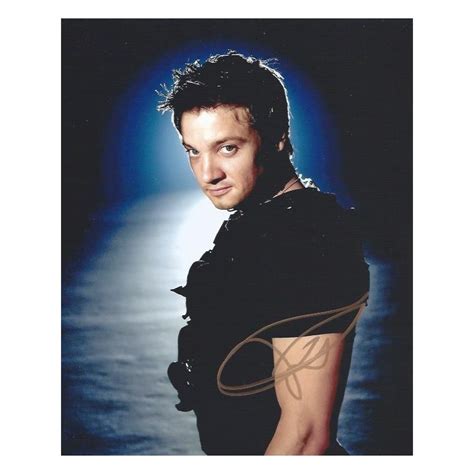 Jeremy RENNER Autograph