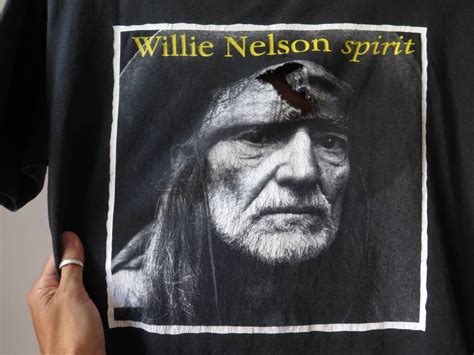 Vintage Willie Nelson T Shirt Willie Nelson Spirit Country - Etsy