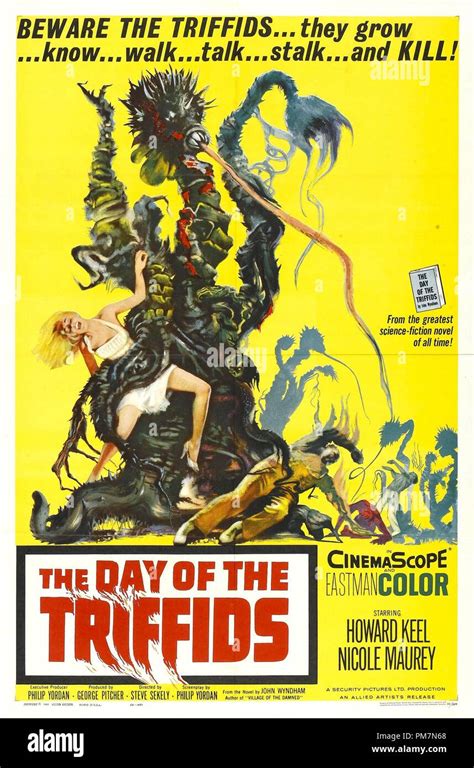 "The Day of the Triffids" 1962 Poster File Reference # 31202 724THA Stock Photo - Alamy