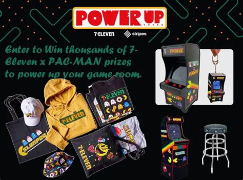 7 Eleven Rewards Sweepstakes: Win Pac-Man Arcade Machine & More (2,800+ Prizes) | SweepstakesBible