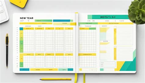 New Year's Resolution Printable Planner & Tracker