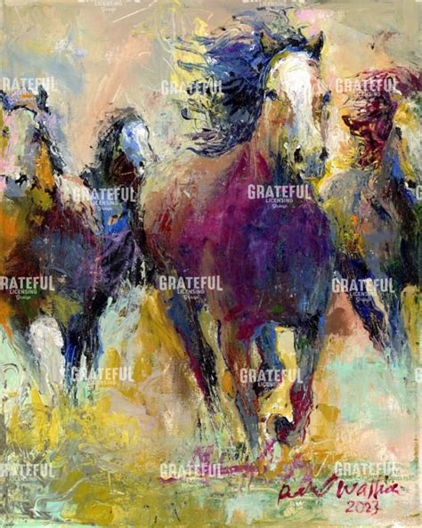 Wild Horses - Grateful Art Licensing