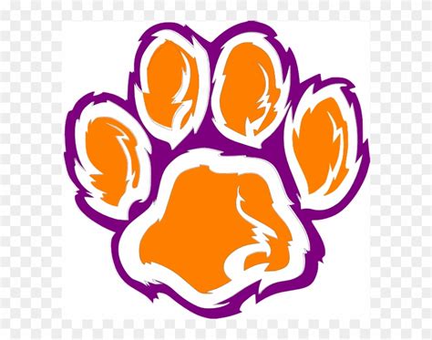 Lsu Tiger Paw Svg Files