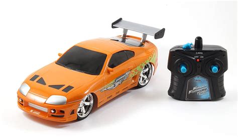 Jada Toys Fast & Furious RC Car - 1995 Toyota Supra Remote Control Veh ...