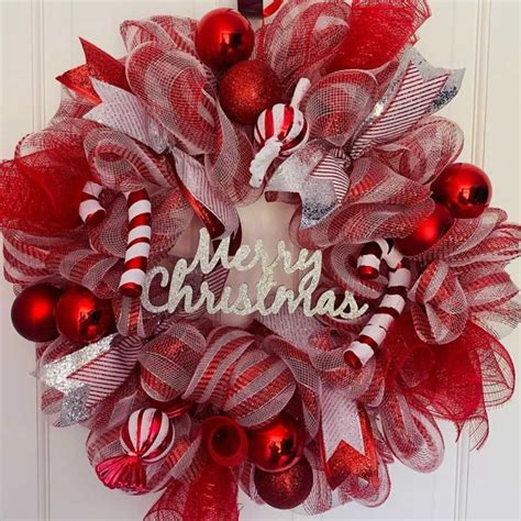 Top Christmas Deco Mesh Wreath Ideas + DIY – Pink Pop Design