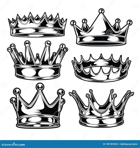 King And Queen Crowns Drawings