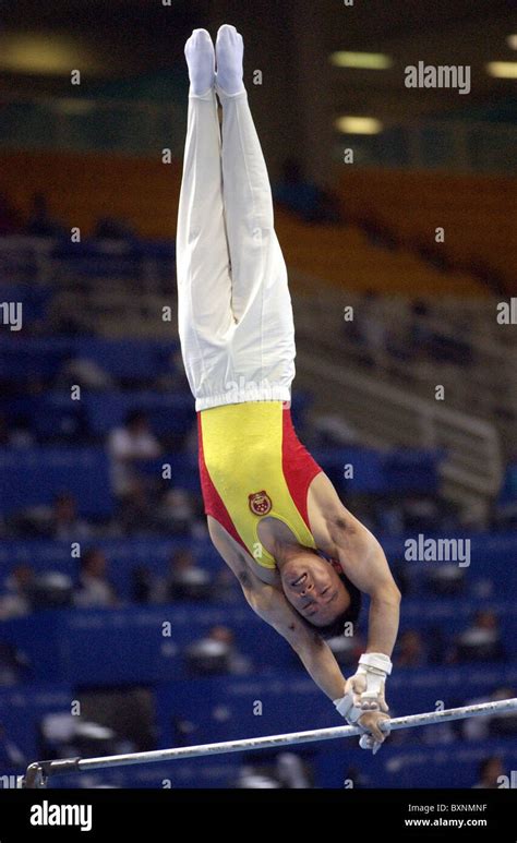 The Olympic Games Athens. 2004 Artistic Gymnastics Stock Photo - Alamy