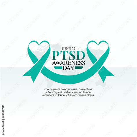 vector graphic of PTSD awareness day good for PTSD awareness day ...