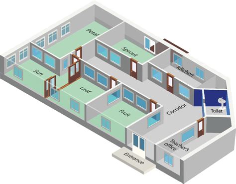 Kindergarten Layout Floor Plan