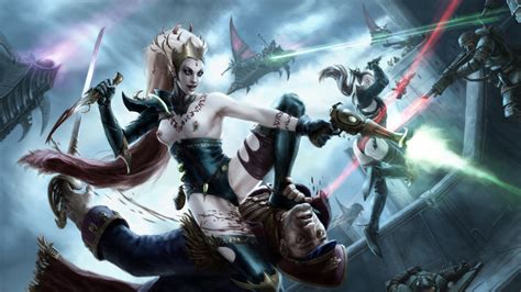 1920x1080, Warhammer 40k Eldar Wallpaper - Wyches Dark Eldar Art ...