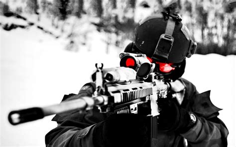 Call of Duty MW2 Sniper - HD Wallpaper