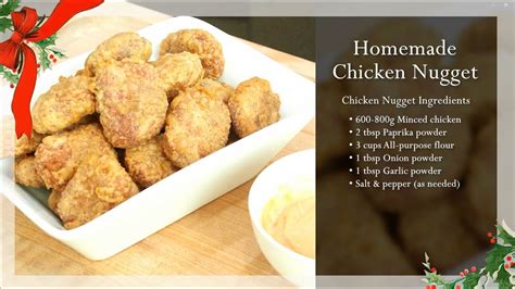 Homemade Chicken Nuggets loved by both adults and children - YouTube