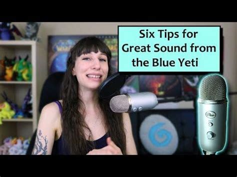 Blue Yeti Sound Test and 6 Tips for Setting up the Blue Yeti Microphone ...