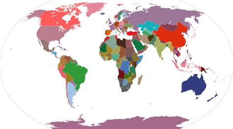 World Map High Resolution Flag PNG File | PNG Mart