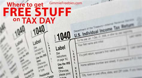 Tax Day Freebies 2022: Where to Get Free Stuff (4/18) | FreeBFinder.com