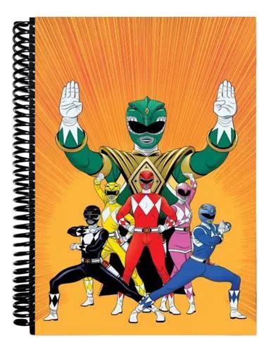 Cuaderno Personalizado Power Rangers Mighty Morphing | MercadoLibre