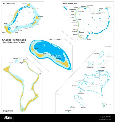 Diego Garcia Chagos Islands Map