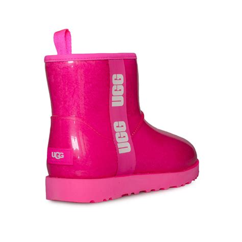 UGG Classic Clear Mini Taffy Pink Boots - Women's – MyCozyBoots