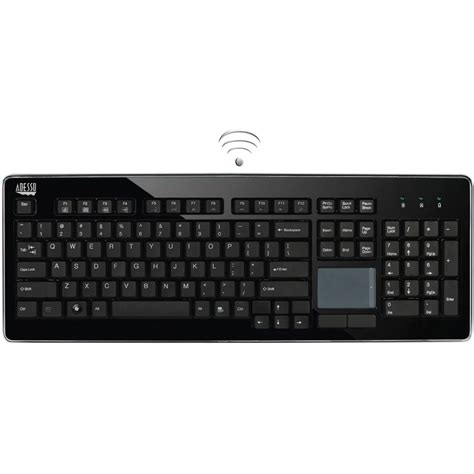 Adesso SlimTouch Desktop Touchpad Keyboard WKB-4400UB B&H Photo