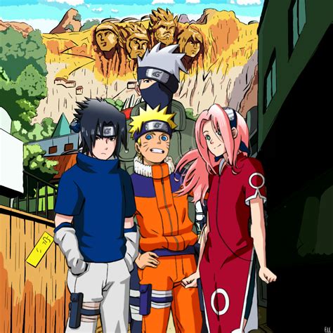 Team 7 Naruto Fanart by ellrros on DeviantArt