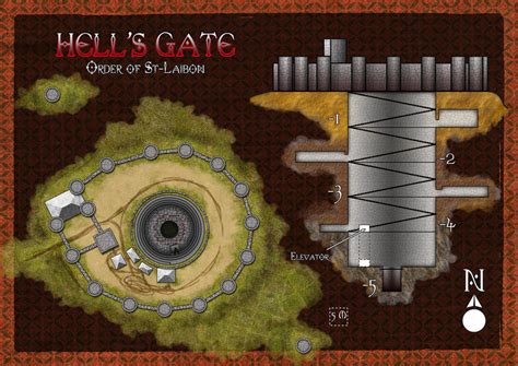 Hell's Gate - Map June Lite Contest entry by DePassage on DeviantArt